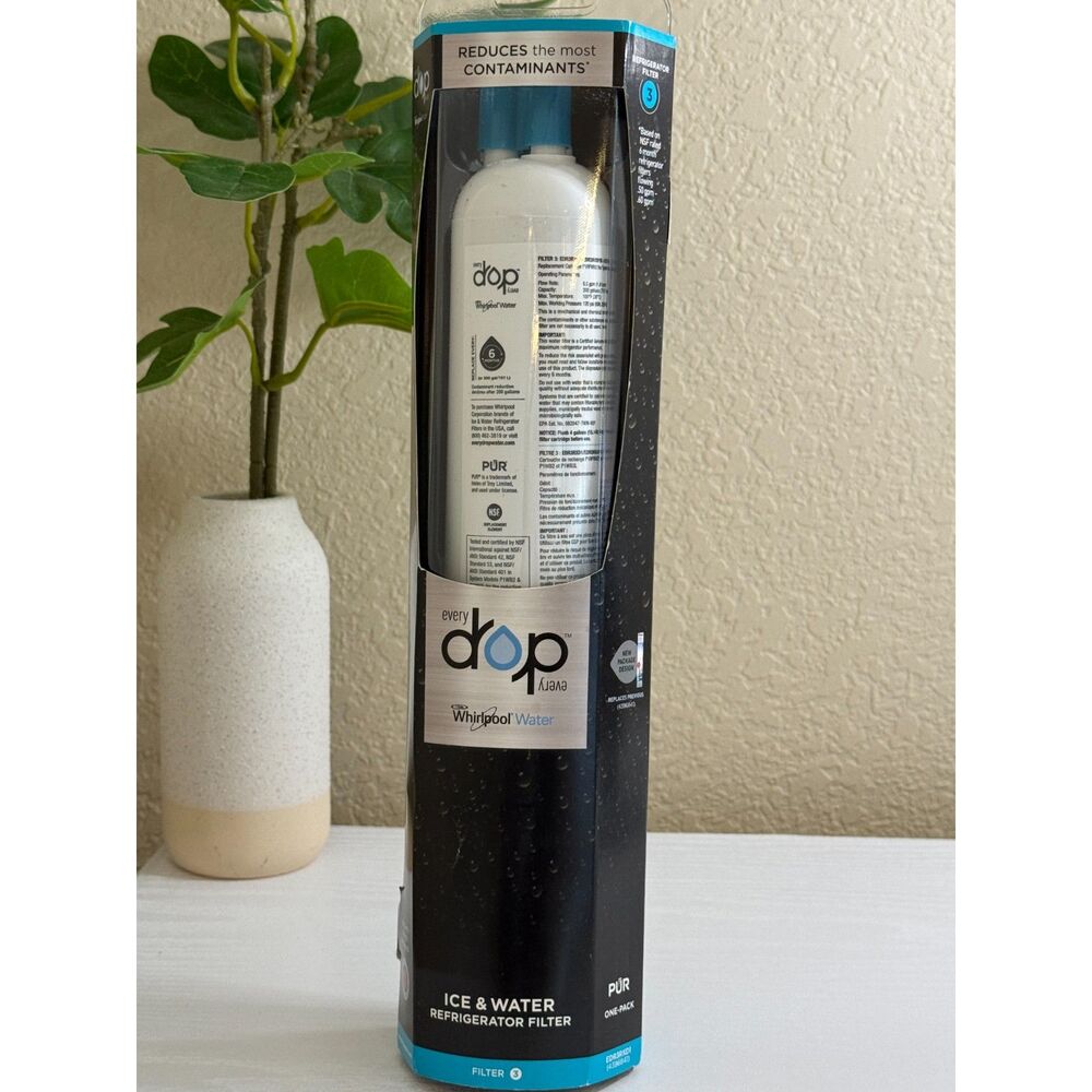 Genuine Εvery Drop Refrigerator Ice & Water Filter 3 ΕDR 3RXD1 NIB